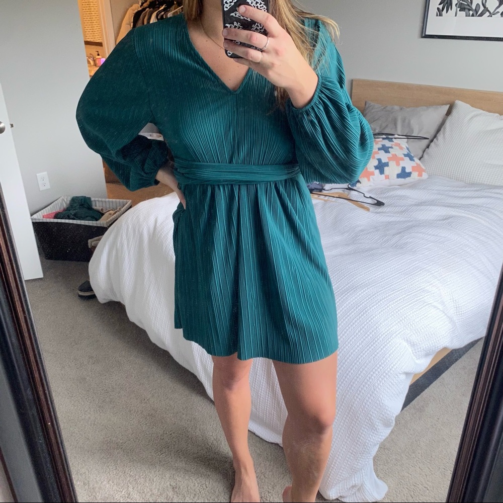 Zara Teal Dress